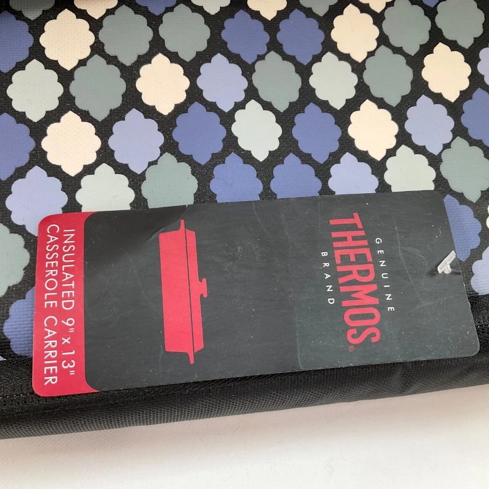 SALE‼️THERMOS INSULATED CASSEROLE CARRIER PICNIC POTLUCK MEAL DELIVERY 9” x12”
